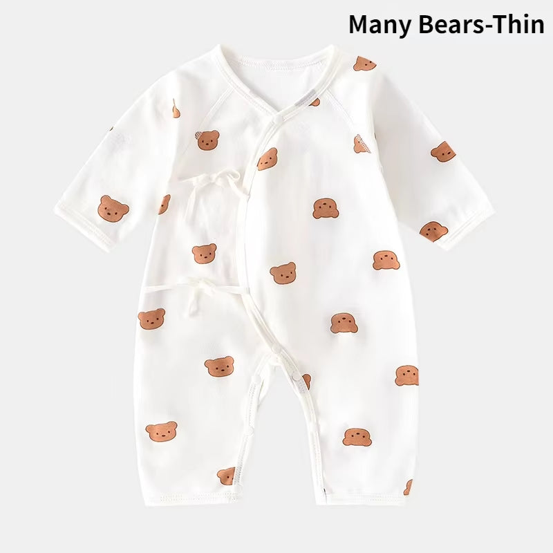 BearHug™ Baby Romper Set – Adorable One-Piece with Matching Hat for Boys & Girls