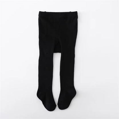 Cotton Knitted Baby Girl Tights